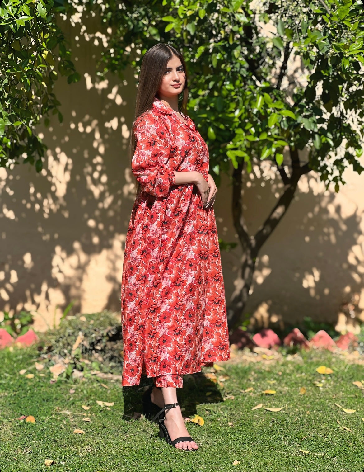 BinNoor Fab Lawn Stitched 2Pcs DE-LA08-P2-S076