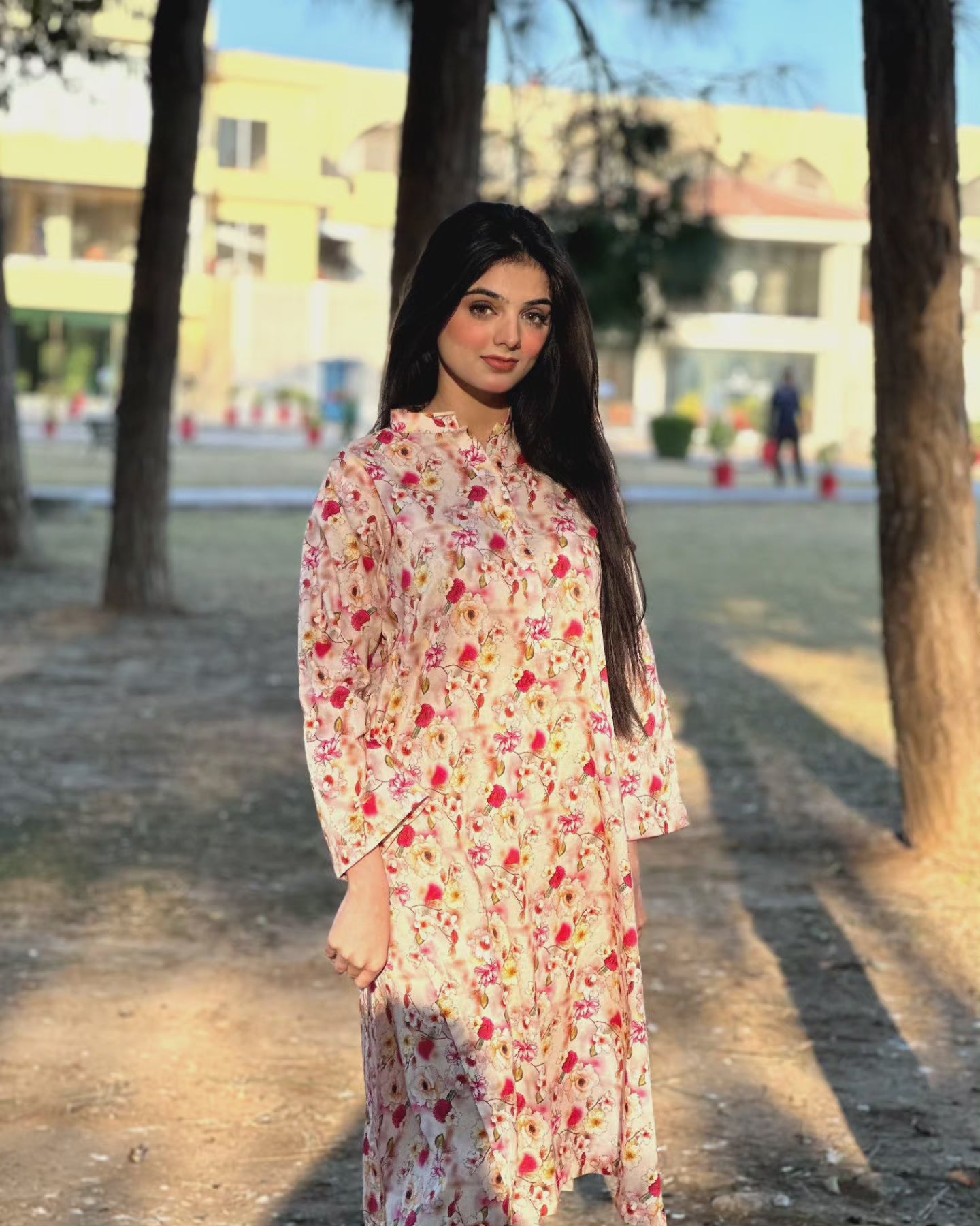 BinNoor Fab Lawn Stitched 2Pcs DE-LA05-P2-S035