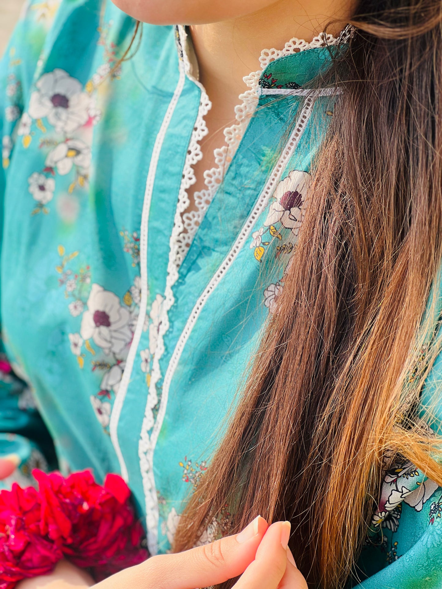 BinNoor Fab Lawn Stitched 2Pcs DE-LA05-P2-S031