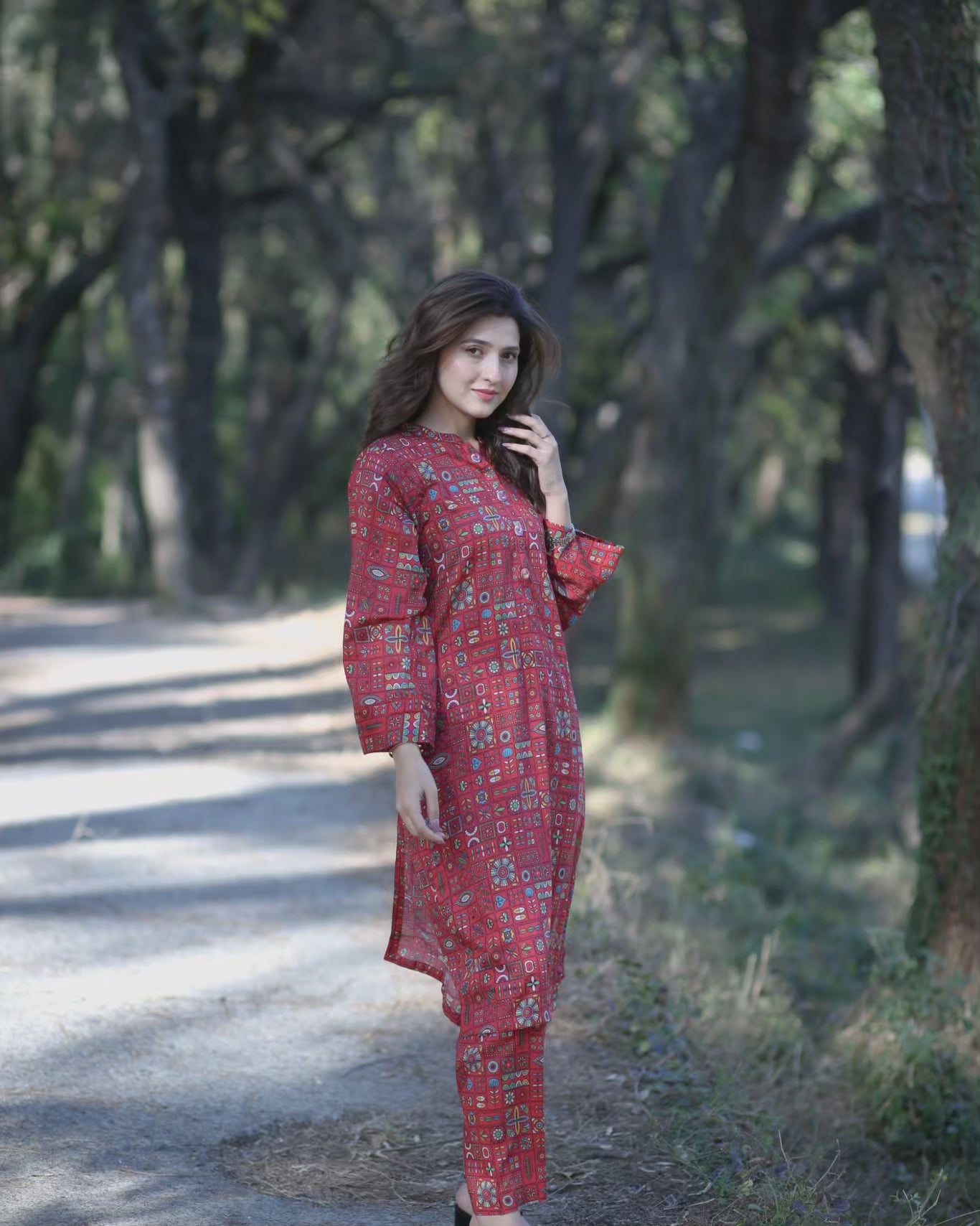 BinNoor Fab Lawn Stitched 2Pcs DE-LA05-P2-S039