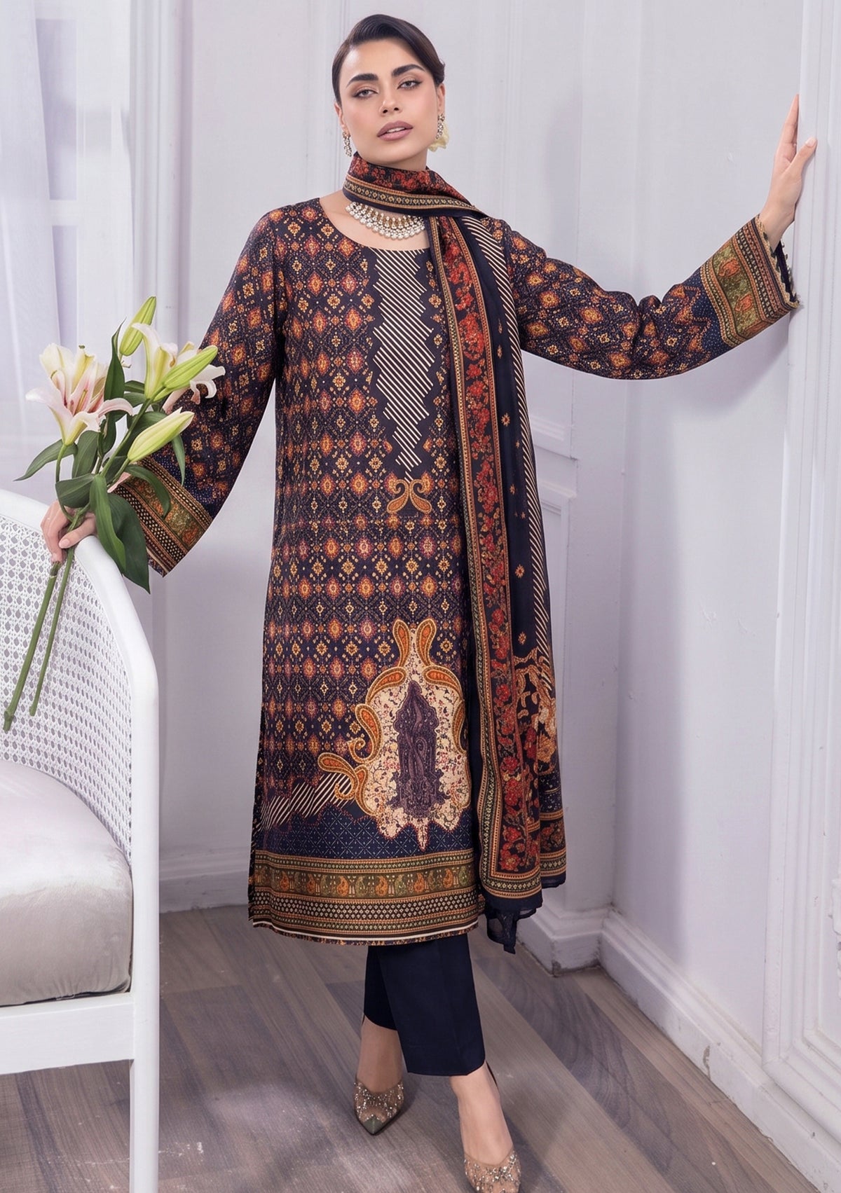 Ghazal 3Pcs DE-SH78-P30771
