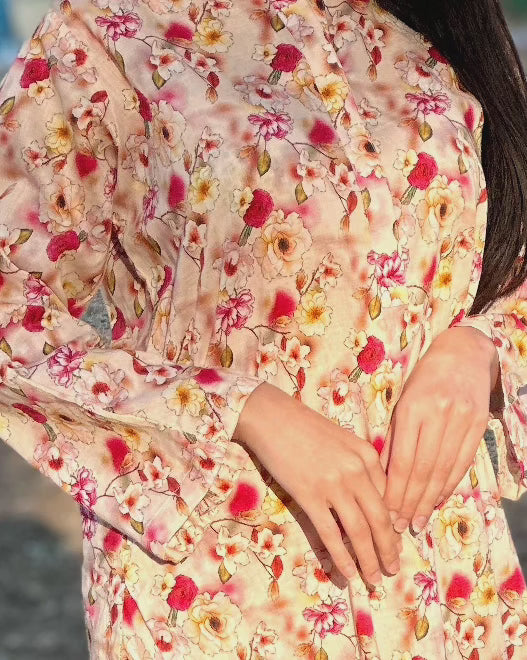 BinNoor Fab Lawn Stitched 2Pcs DE-LA05-P2-S035