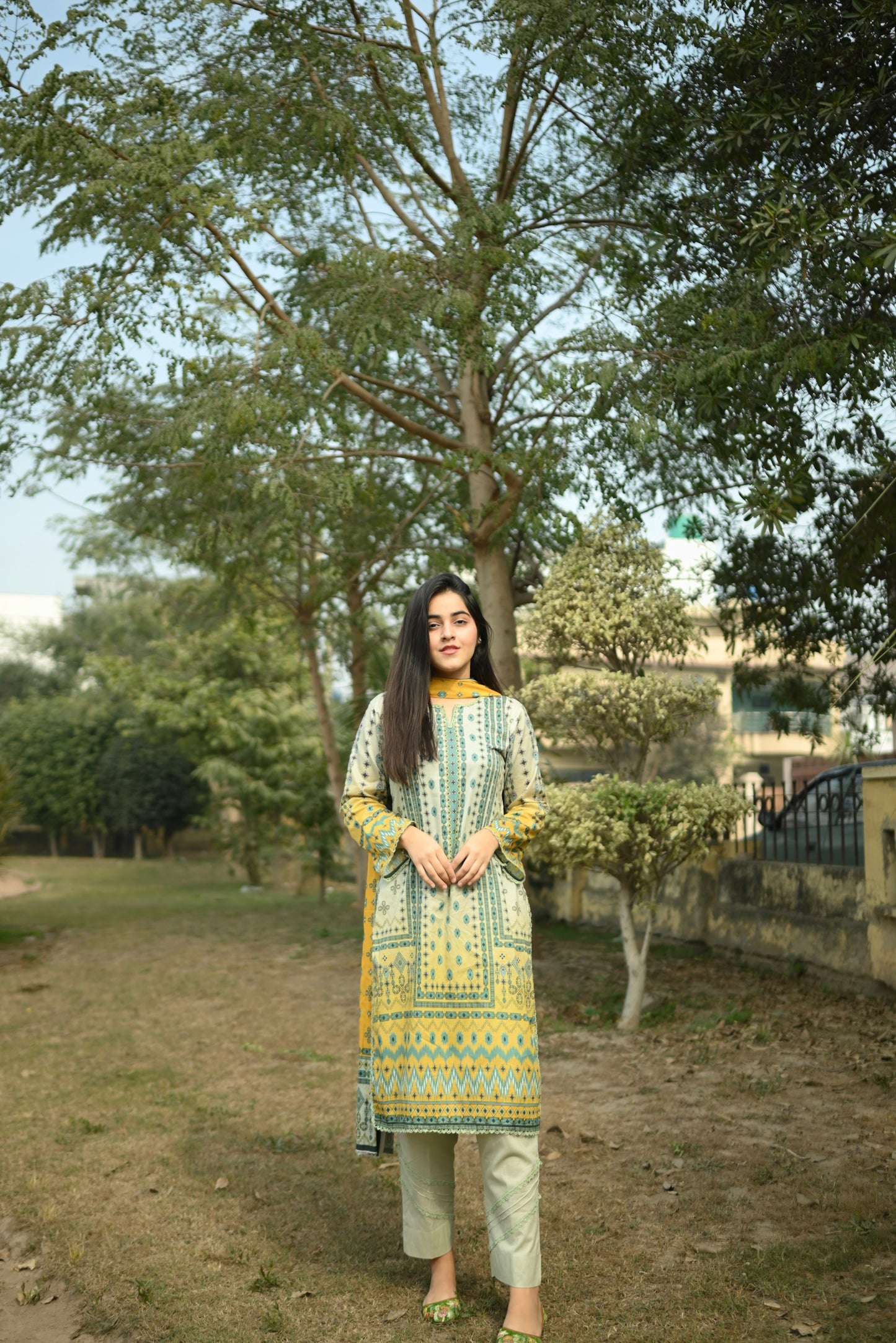 BinNoor Fab Lawn 3Pcs De-LA01-P3004