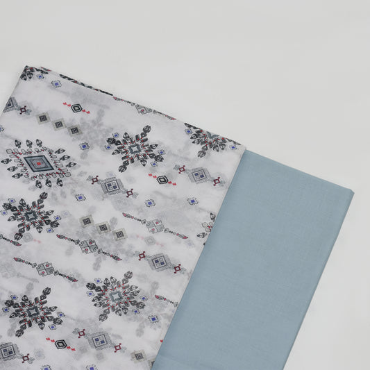 BinNoor Fab Lawn De-LA01-P2P001