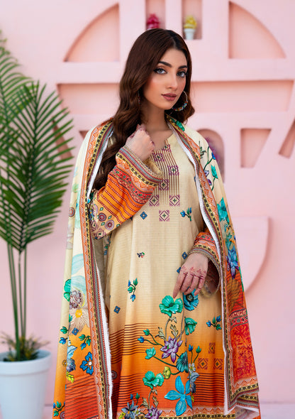 BinNoor Fab Linen Bana Dora 3pcs De-BL01-P3007