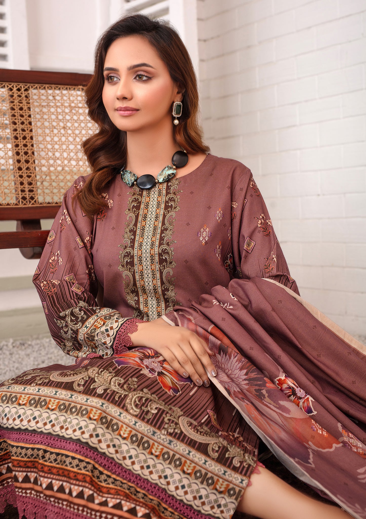 BinNoor Fab Shamray 3Pcs De-SL04-P3036