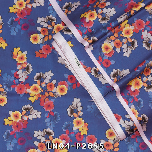 Nisha By BinNoor Fab Linen  De-LN04-P2655