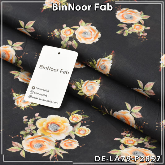 BinNoor Fab Lawn De-LA79-P2857