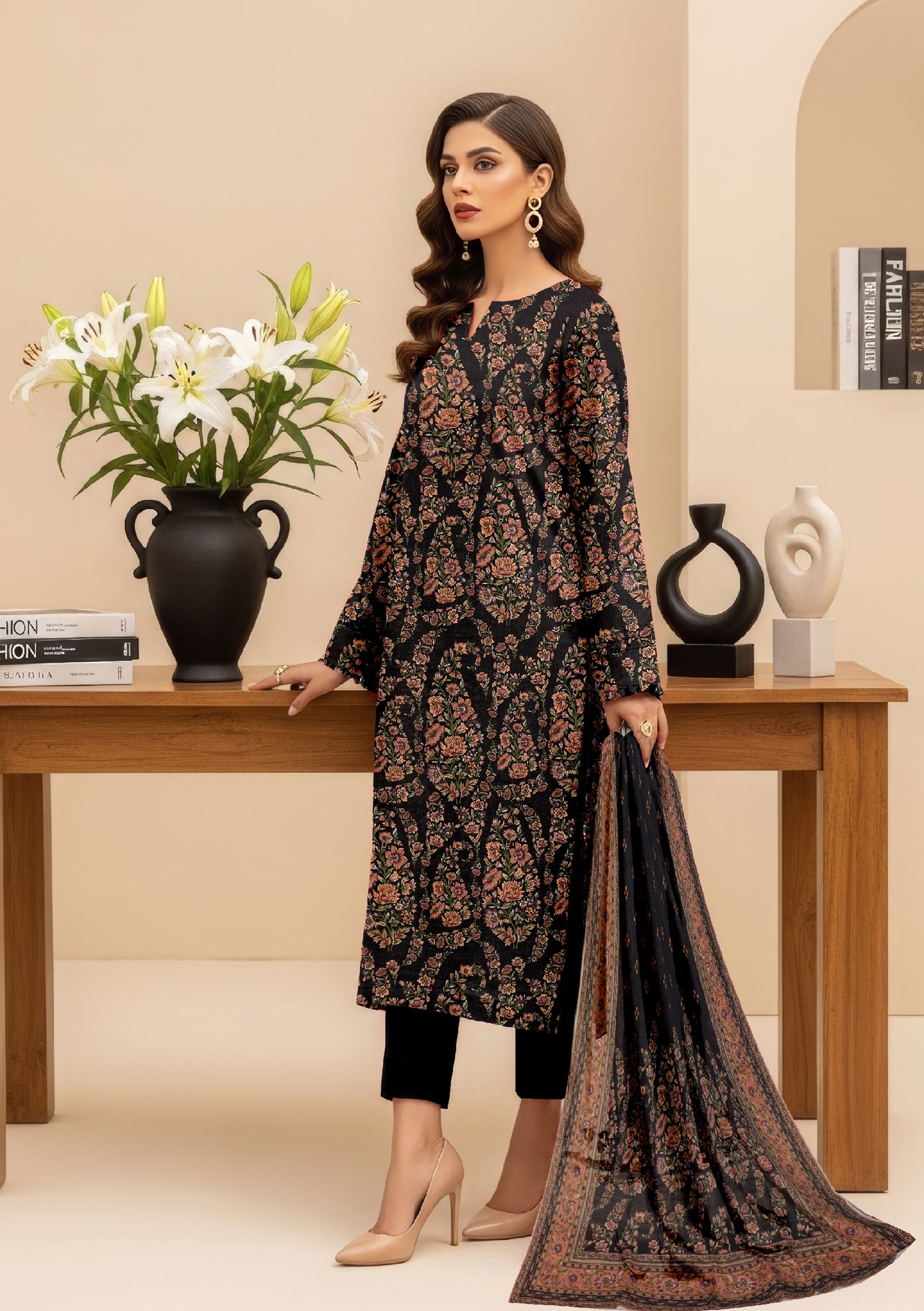 Gul Badan 3Pcs De-LA34-P30323