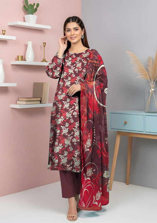 Gull e Zahra 3Pcs DE-LA42-P30403