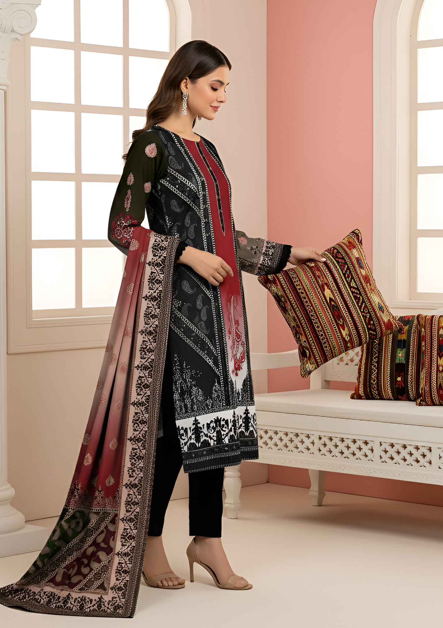 Sapna 3Pcs DE-LA45-P30433