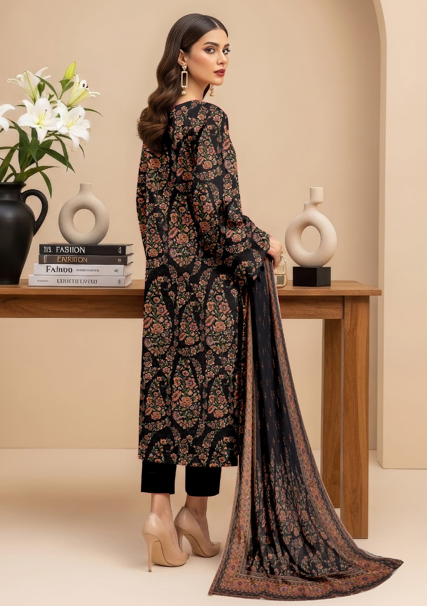 Gul Badan 3Pcs De-LA34-P30323