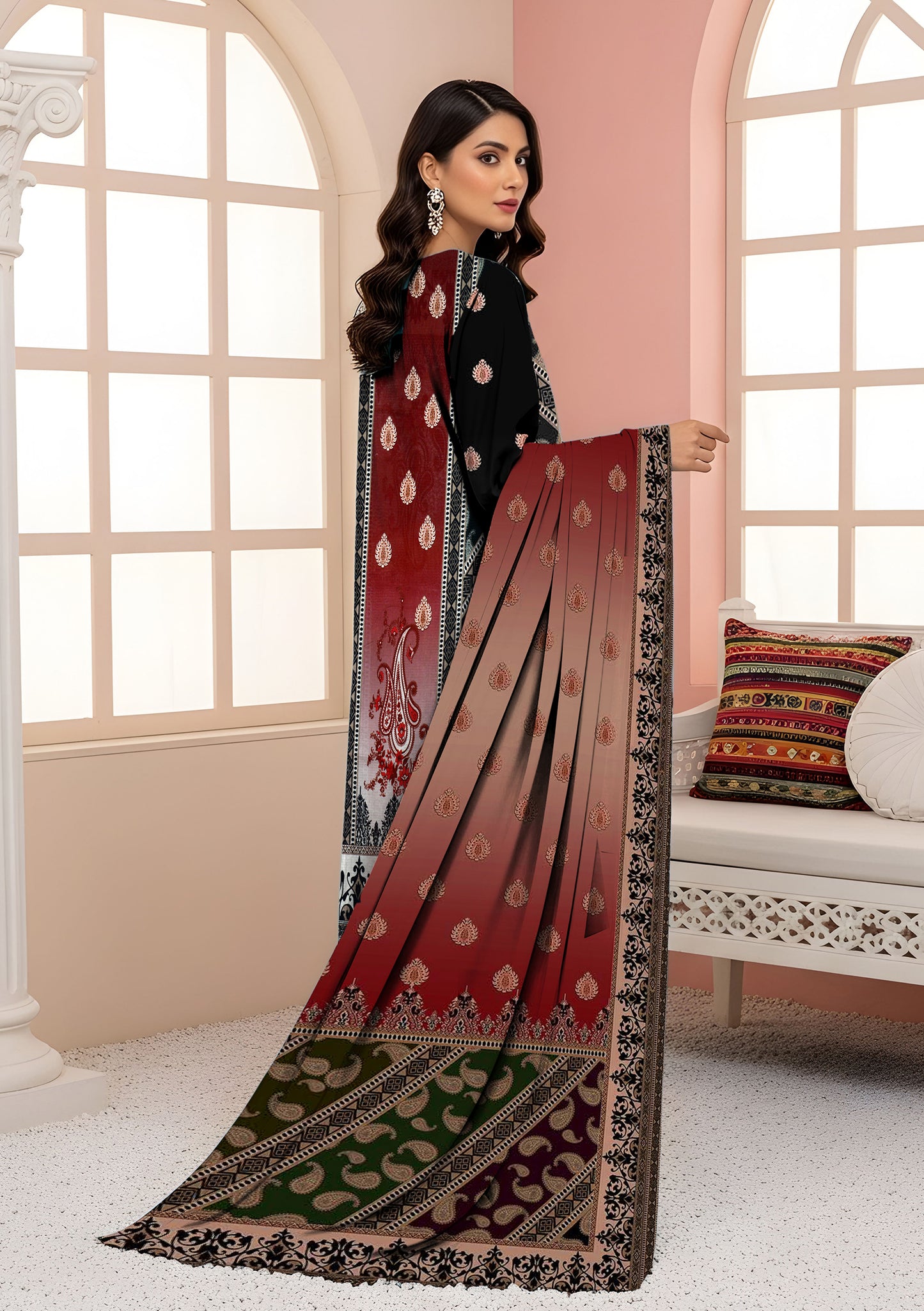 Sapna 3Pcs DE-LA45-P30433