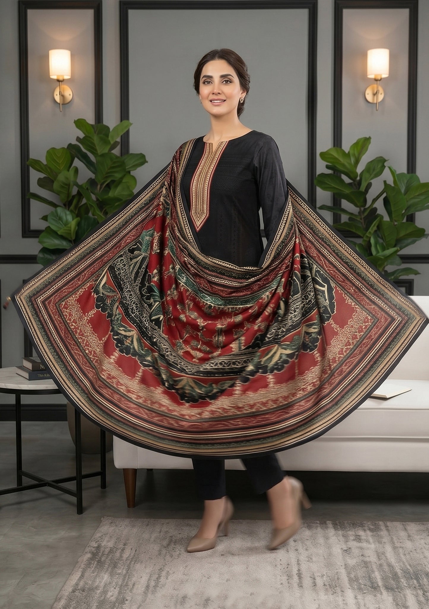 Noor 3Pcs DE-LA68-P30663