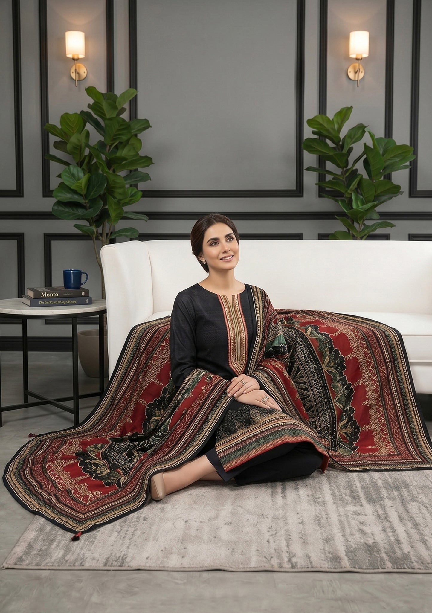 Noor 3Pcs DE-LA68-P30663