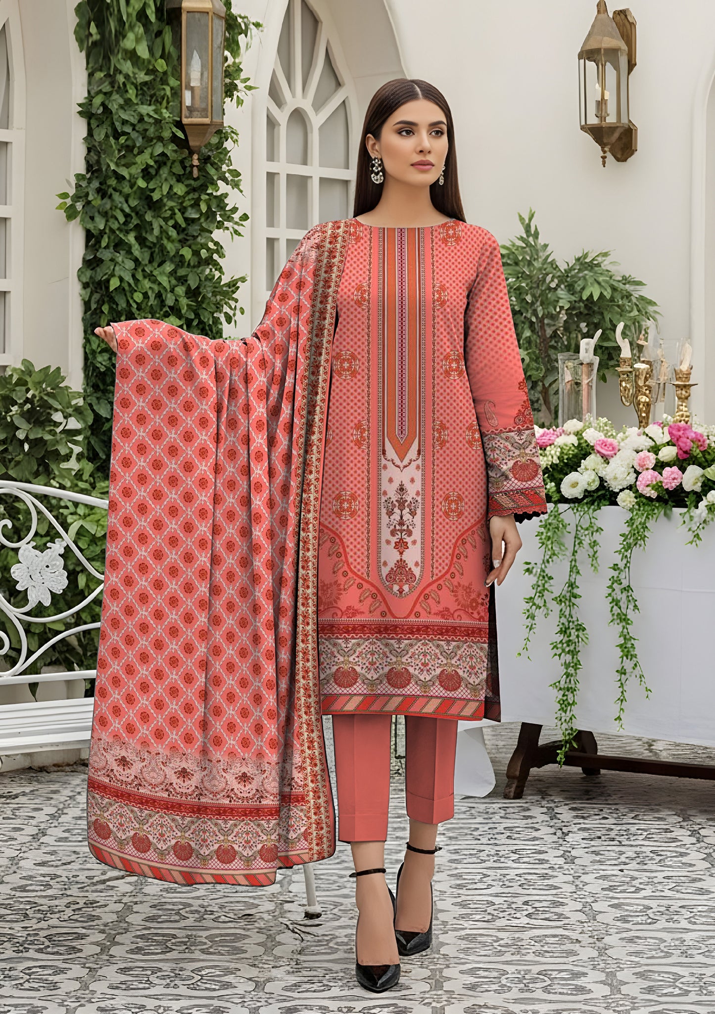 BinNoor Fab Khaddar 3Pcs De-KH31-P30294