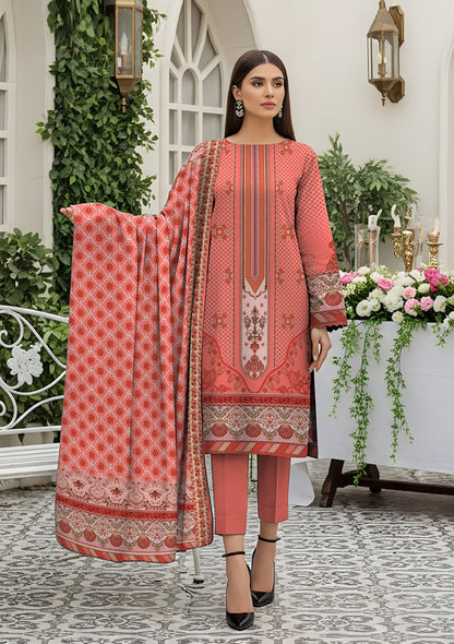 BinNoor Fab Khaddar 3Pcs De-KH31-P30294