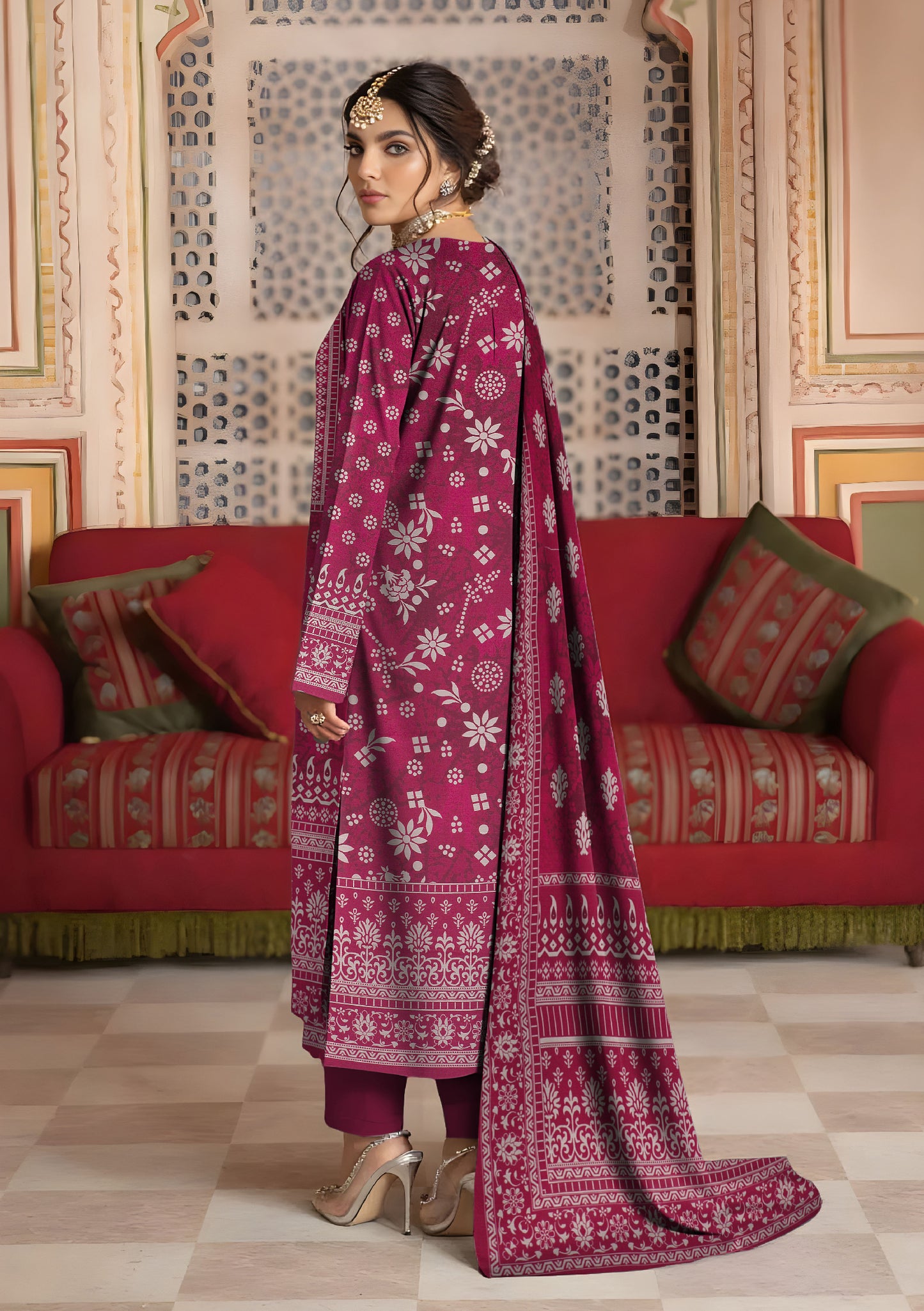 BinNoor Fab Linen Bana Dora 3pcs De-BL25-P30239