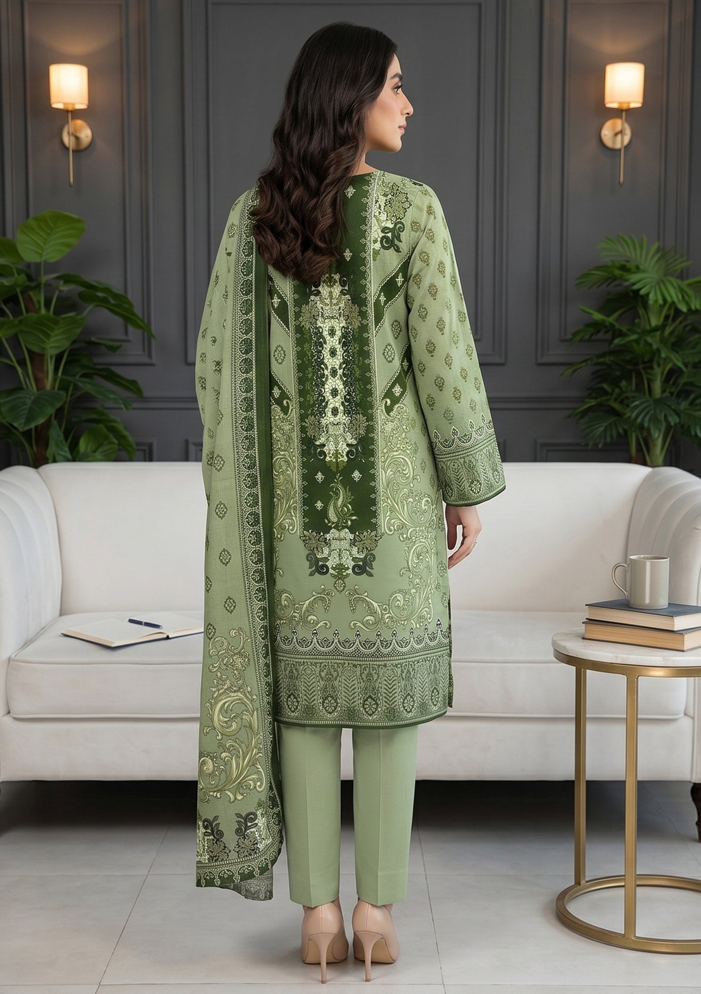Noor 3Pcs DE-LA68-P30664