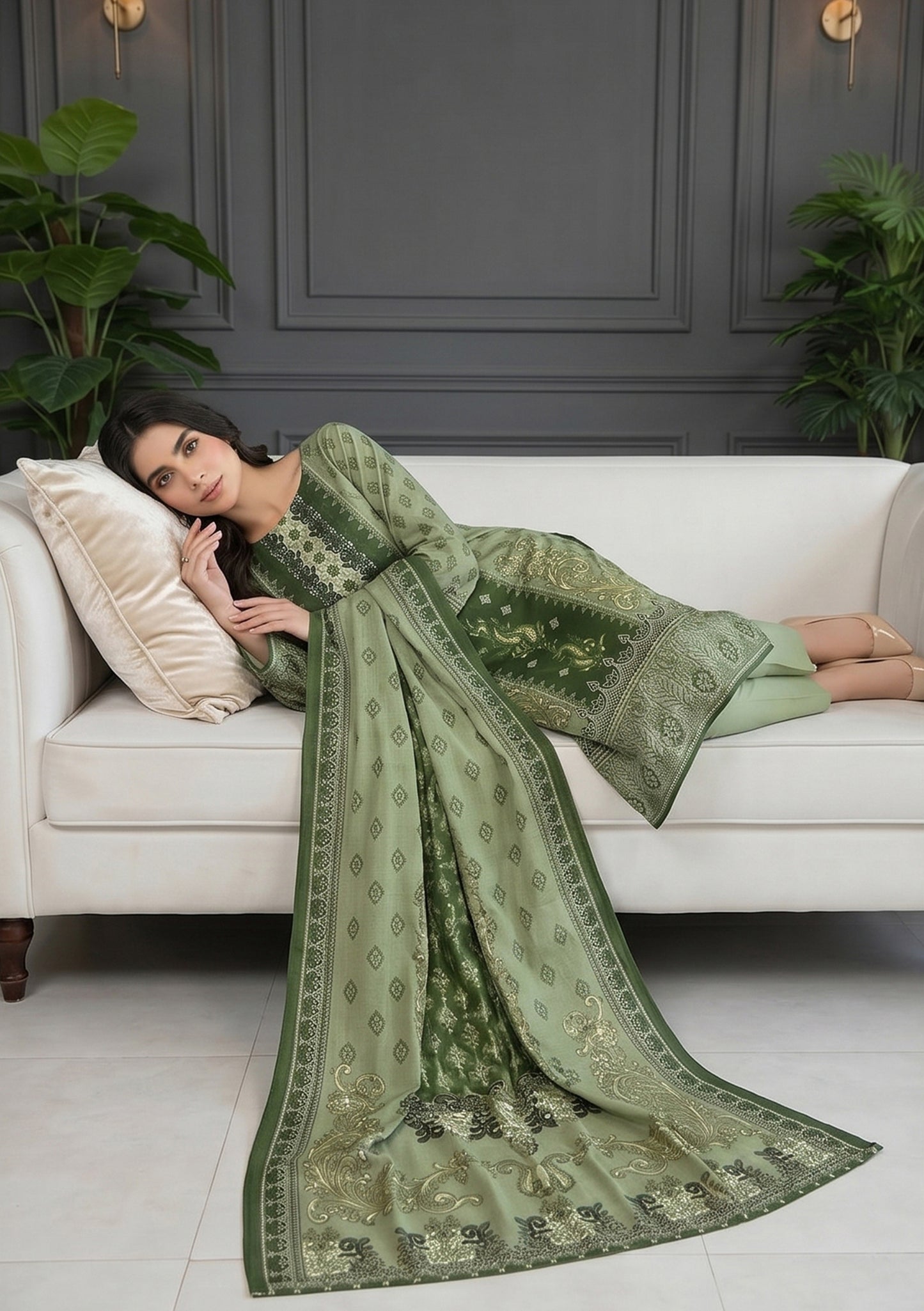 Noor 3Pcs DE-LA68-P30664