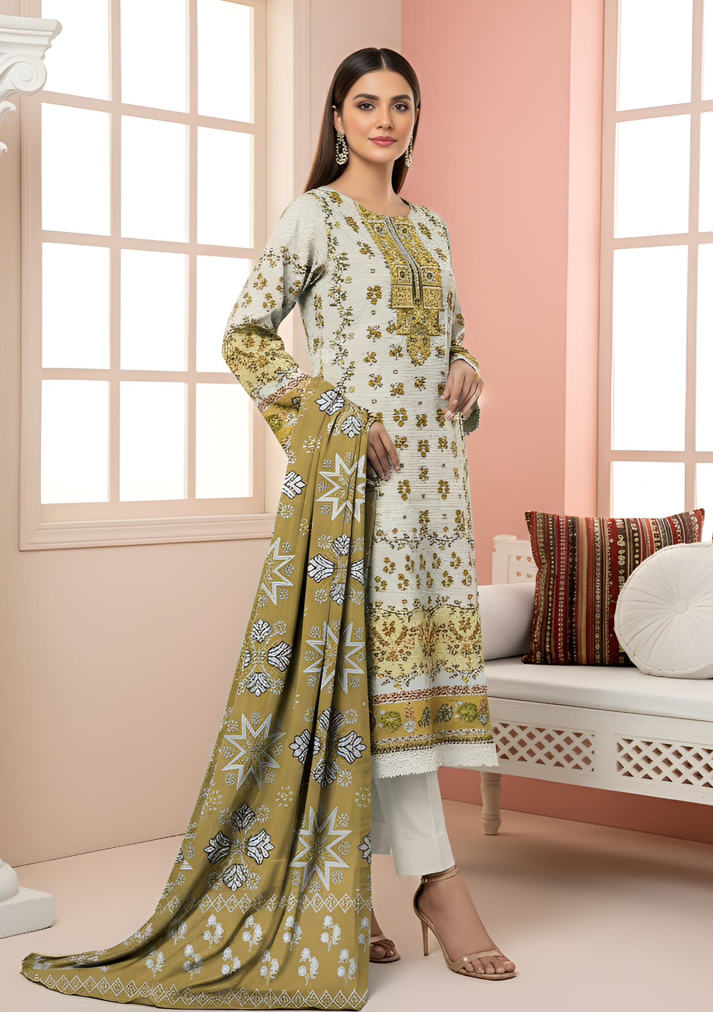 Sapna 3Pcs DE-LA45-P30434