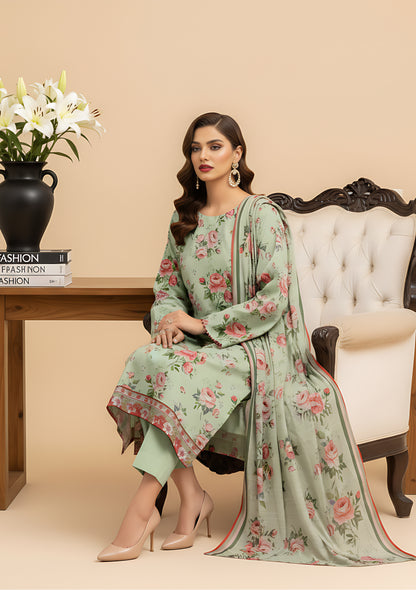 Gul Badan 3Pcs De-LA34-P30324