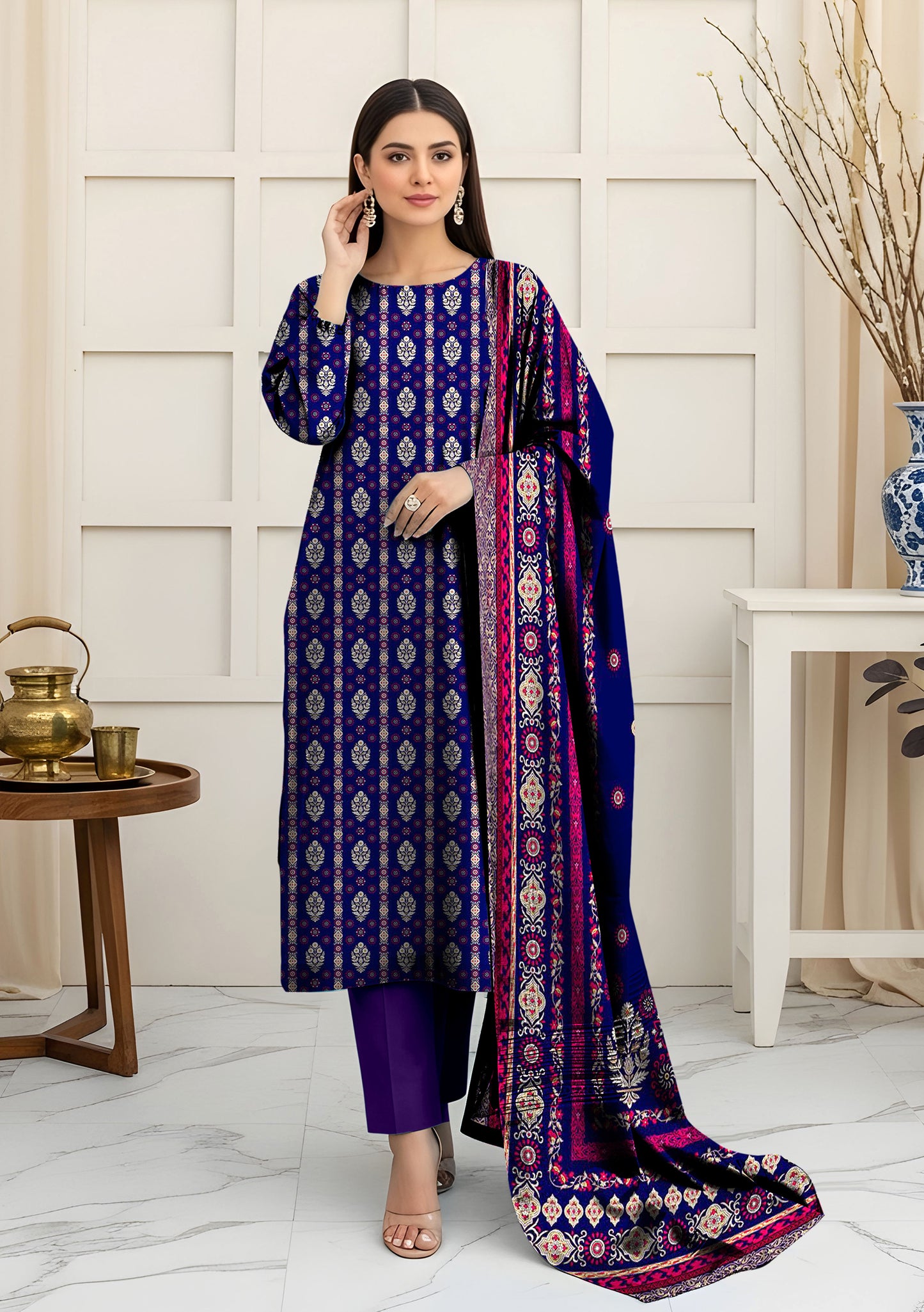 Gulbahar 3Pcs DE-LA43-P30414