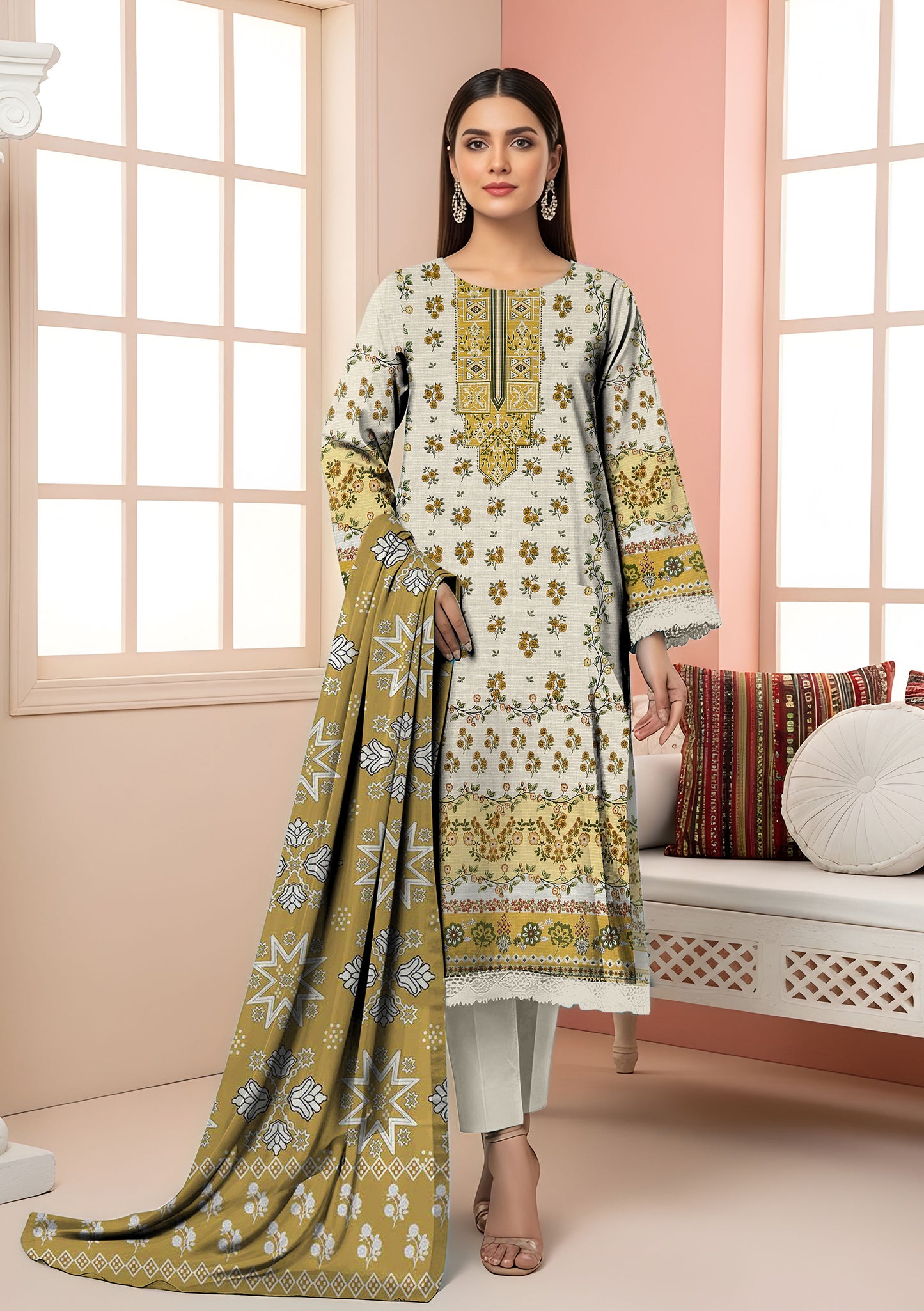 Sapna 3Pcs DE-LA45-P30434