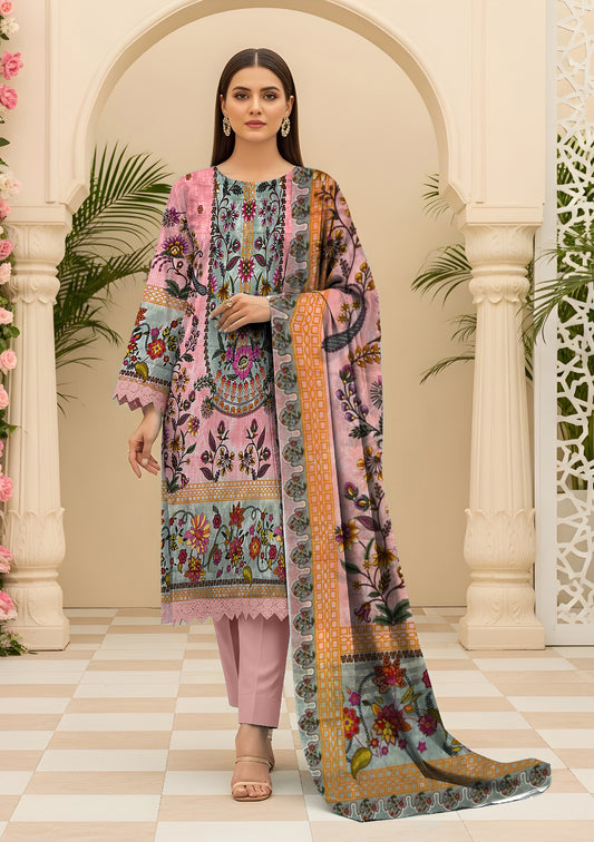 Noor Jahan 3Pcs De-LA35-P30335