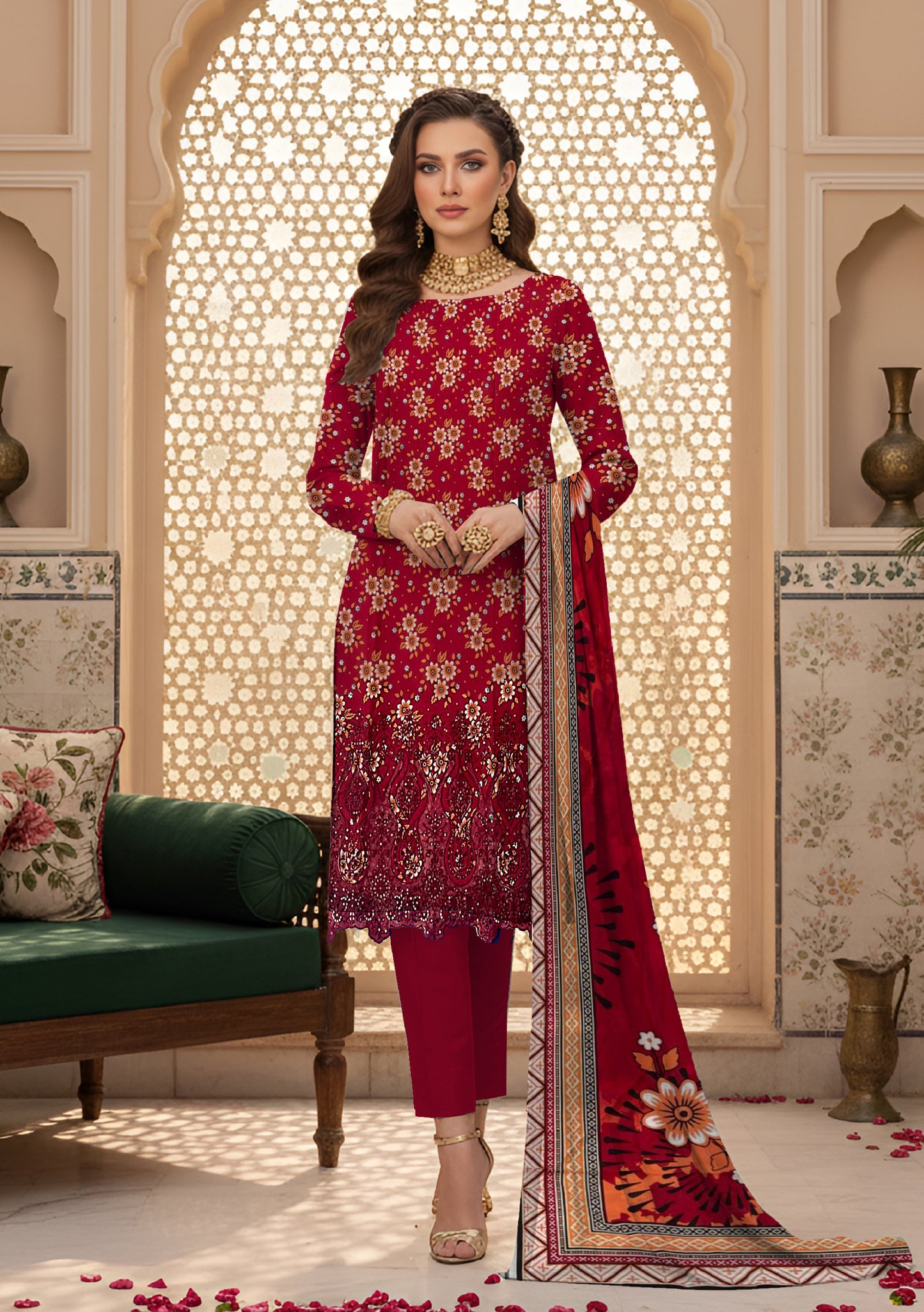 Nayab 3Pcs DE-LA56-EP30545