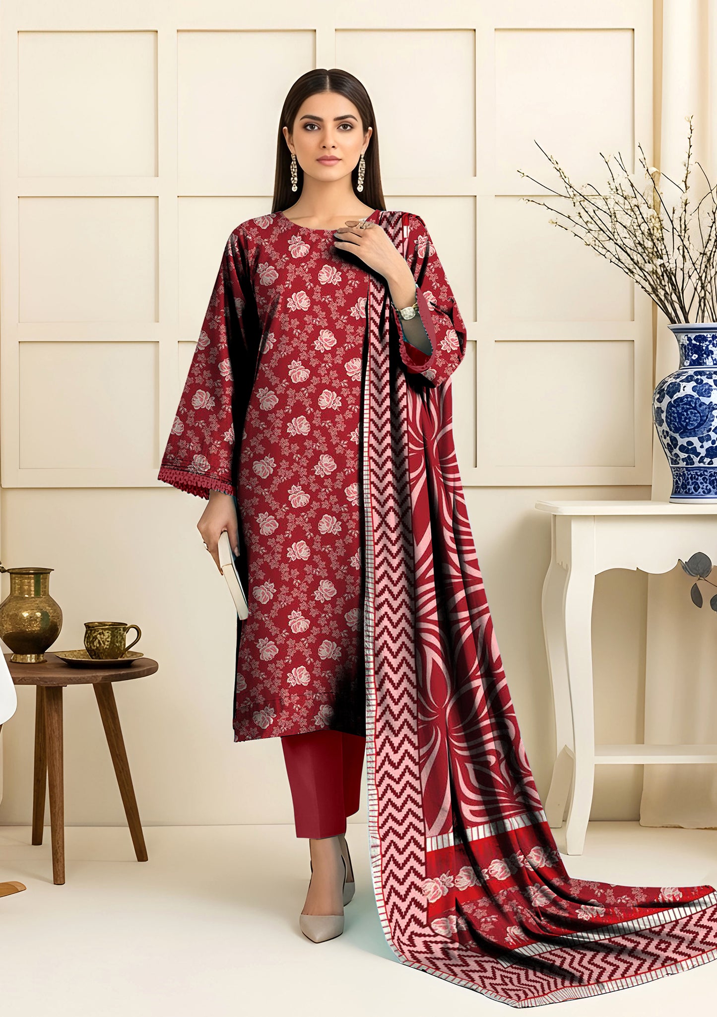 Gulbahar 3Pcs DE-LA43-P30415
