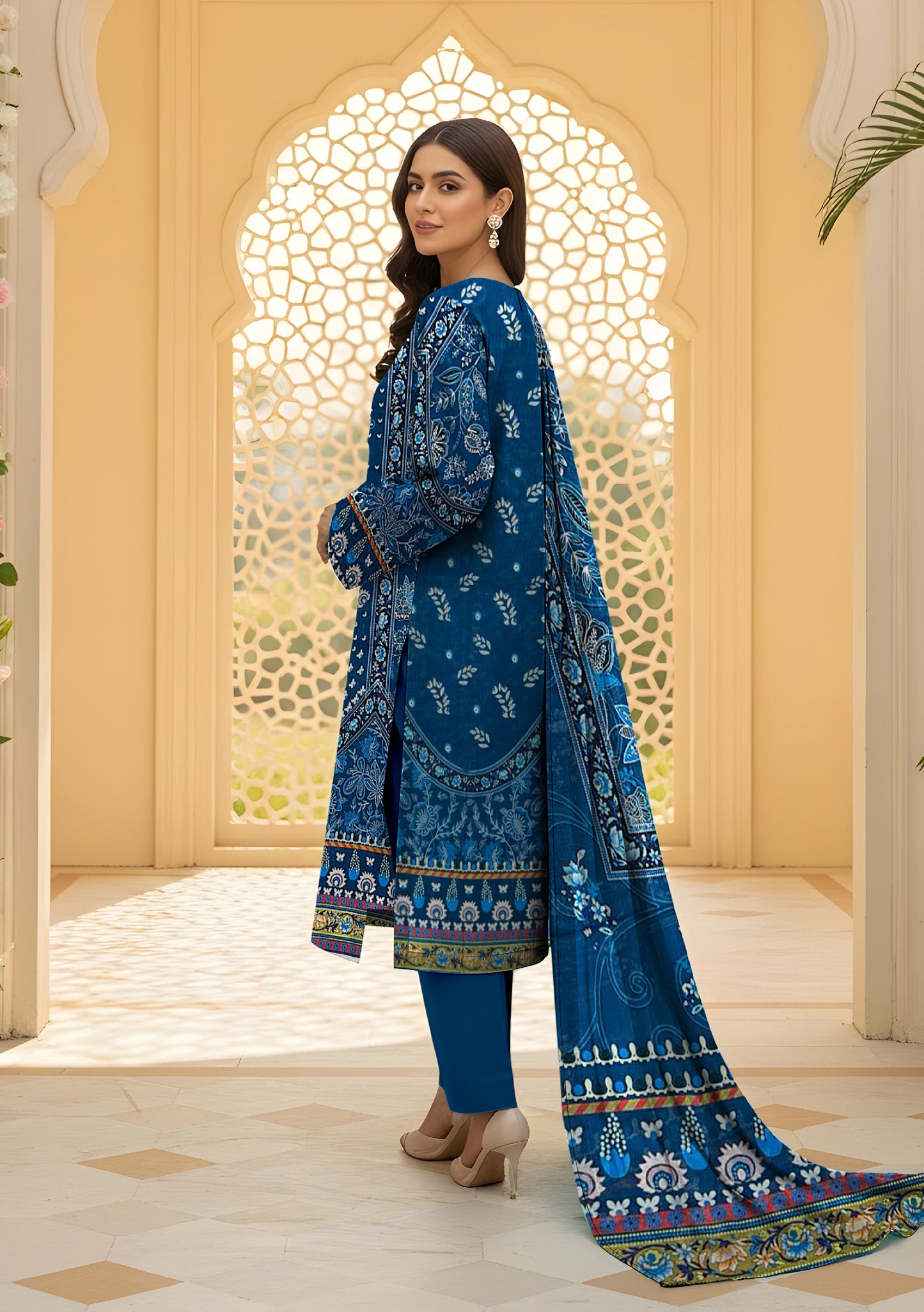 Noor Jahan 3Pcs De-LA35-P30336