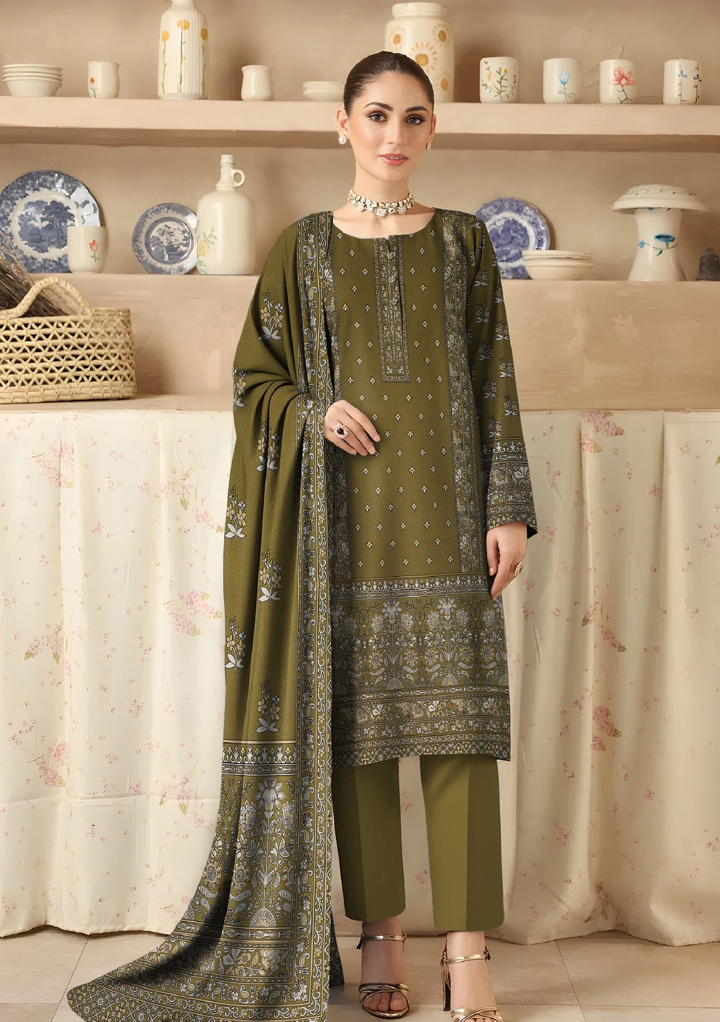 BinNoor Fab Linen Bana Dora 3pcs De-BL26-P30247