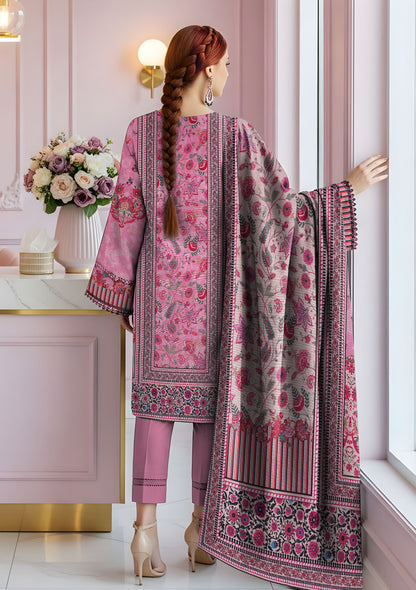 BinNoor Fab Khaddar 3Pcs De-KH30-P30286