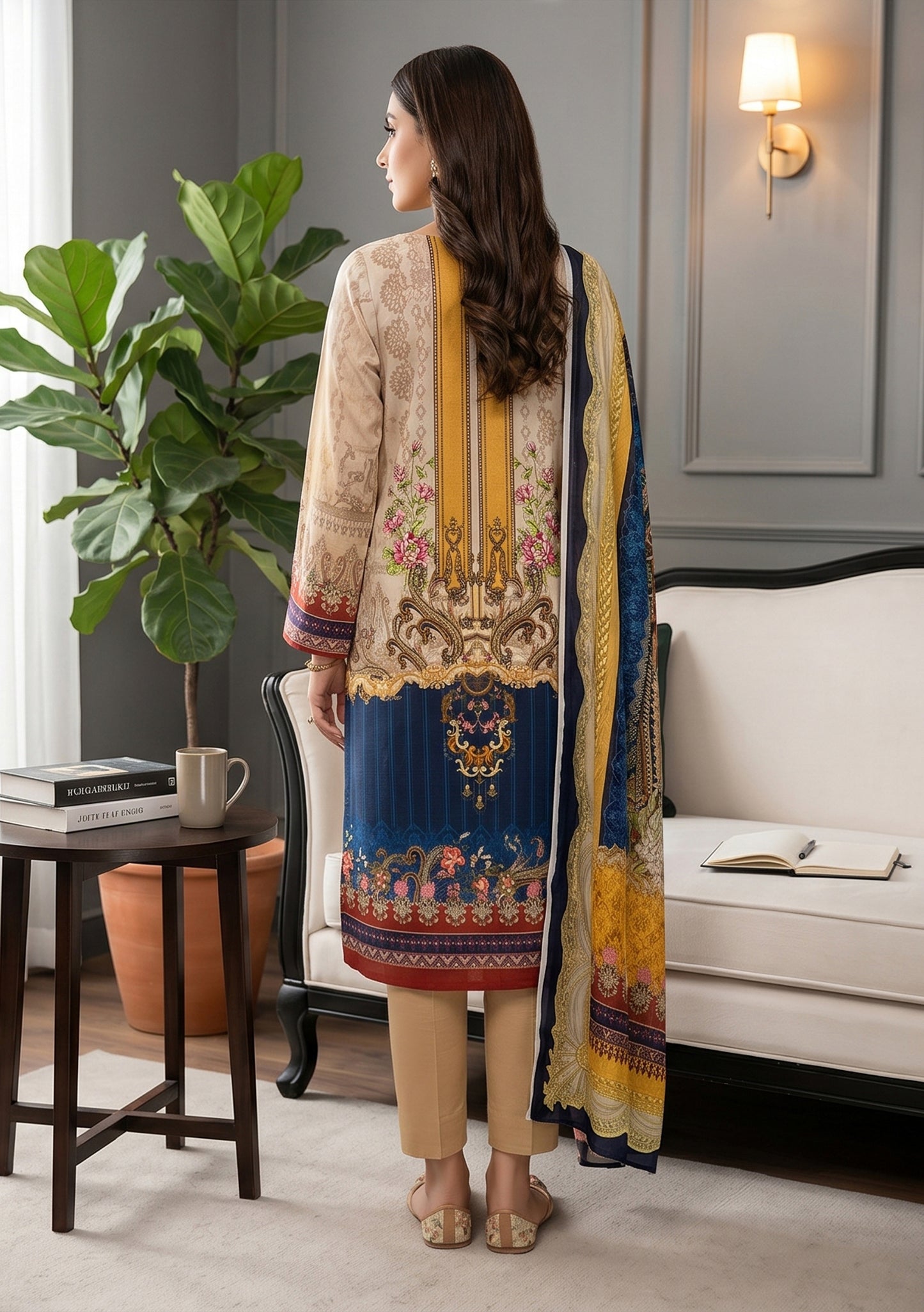 Noor 3Pcs DE-LA68-P30666