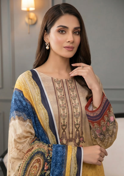 Noor 3Pcs DE-LA68-P30666
