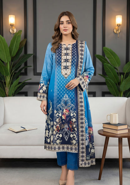 Noor 3Pcs DE-LA68-P30667