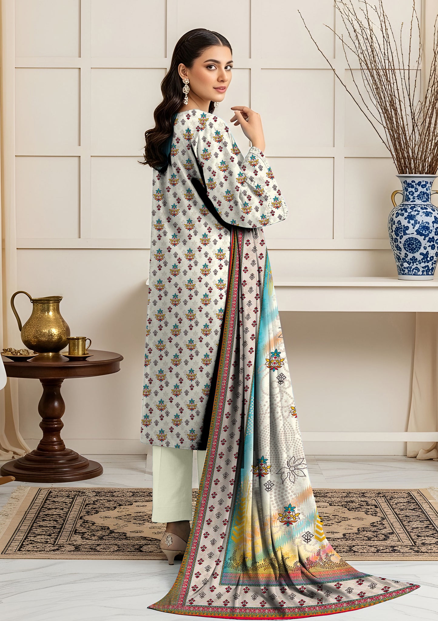 Gulbahar 3Pcs DE-LA43-P30417