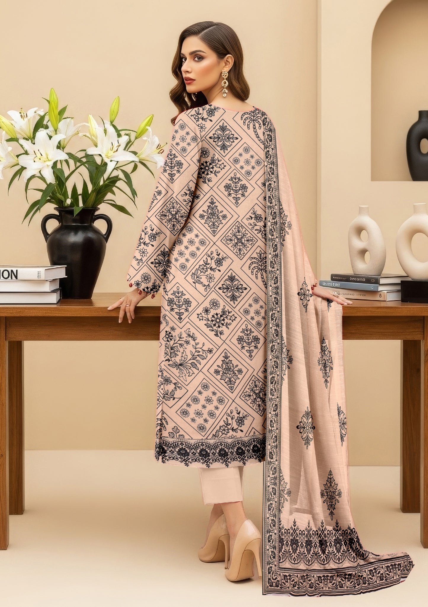 Gul Badan 3Pcs De-LA34-P30327