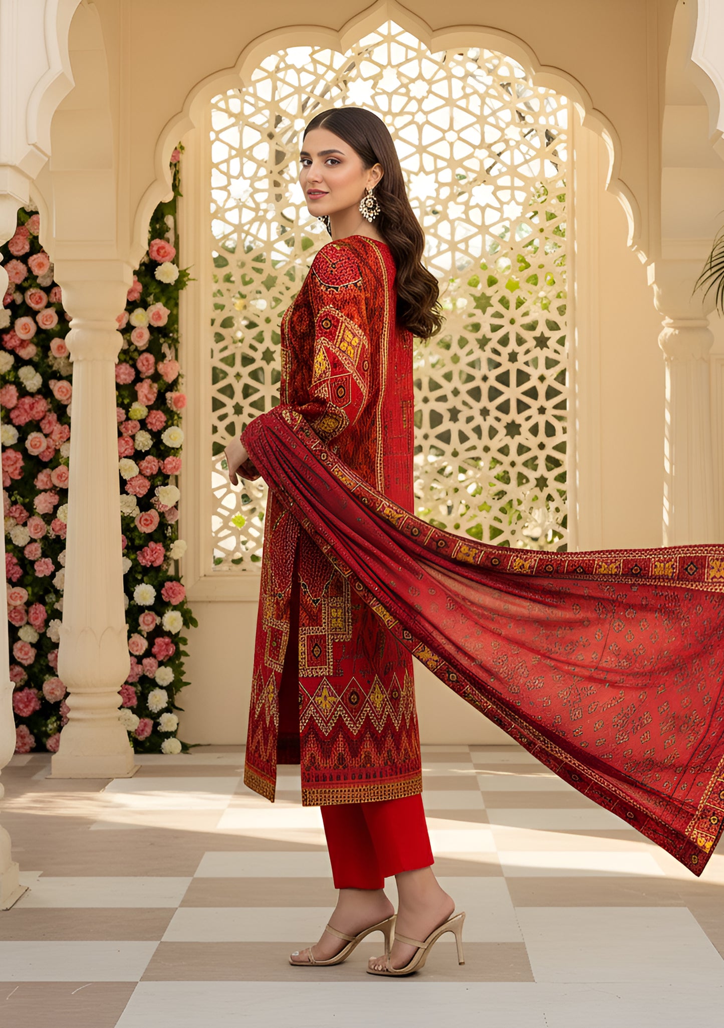 Noor Jahan 3Pcs De-LA35-P30337