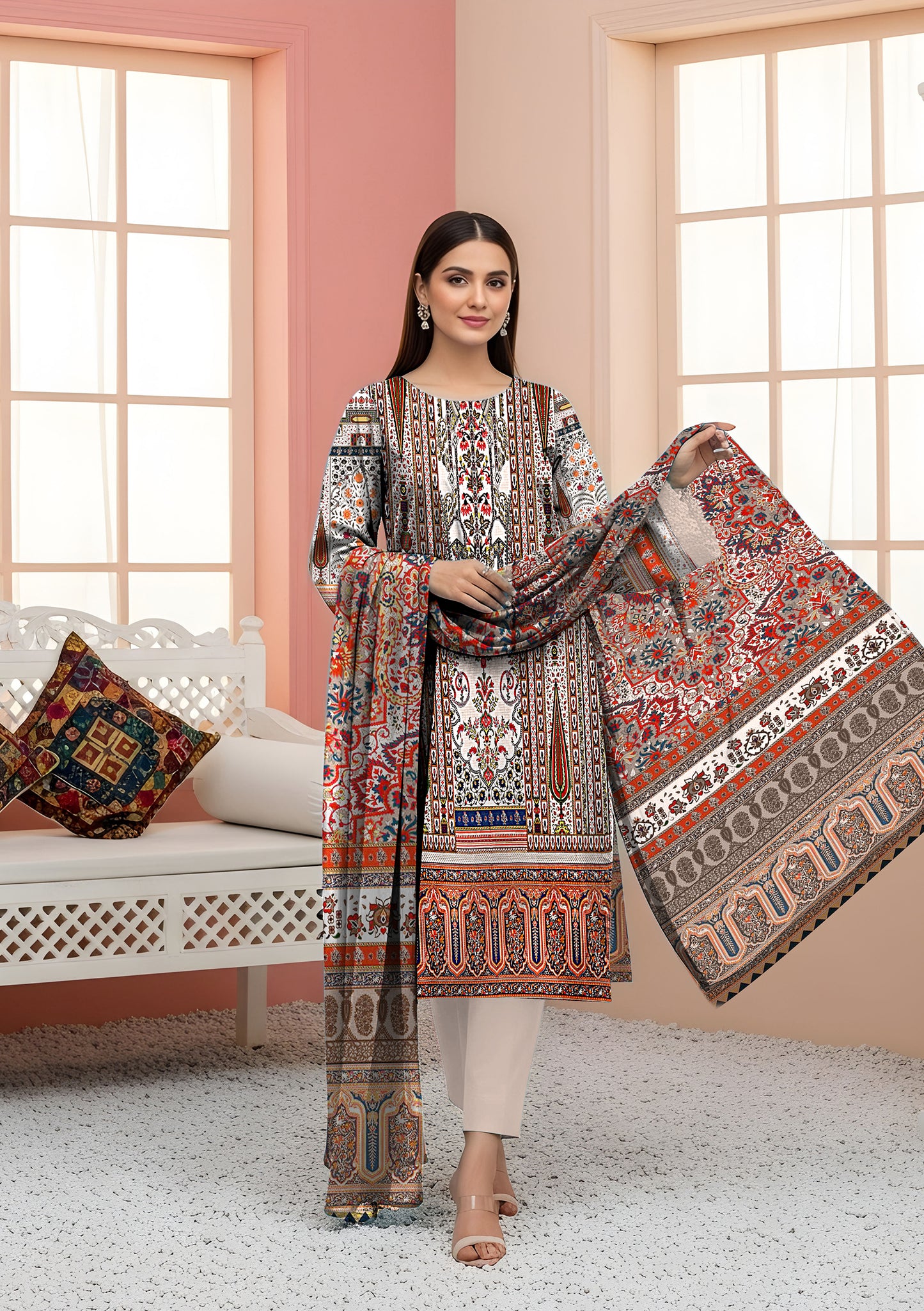 Sapna 3Pcs DE-LA45-P30437