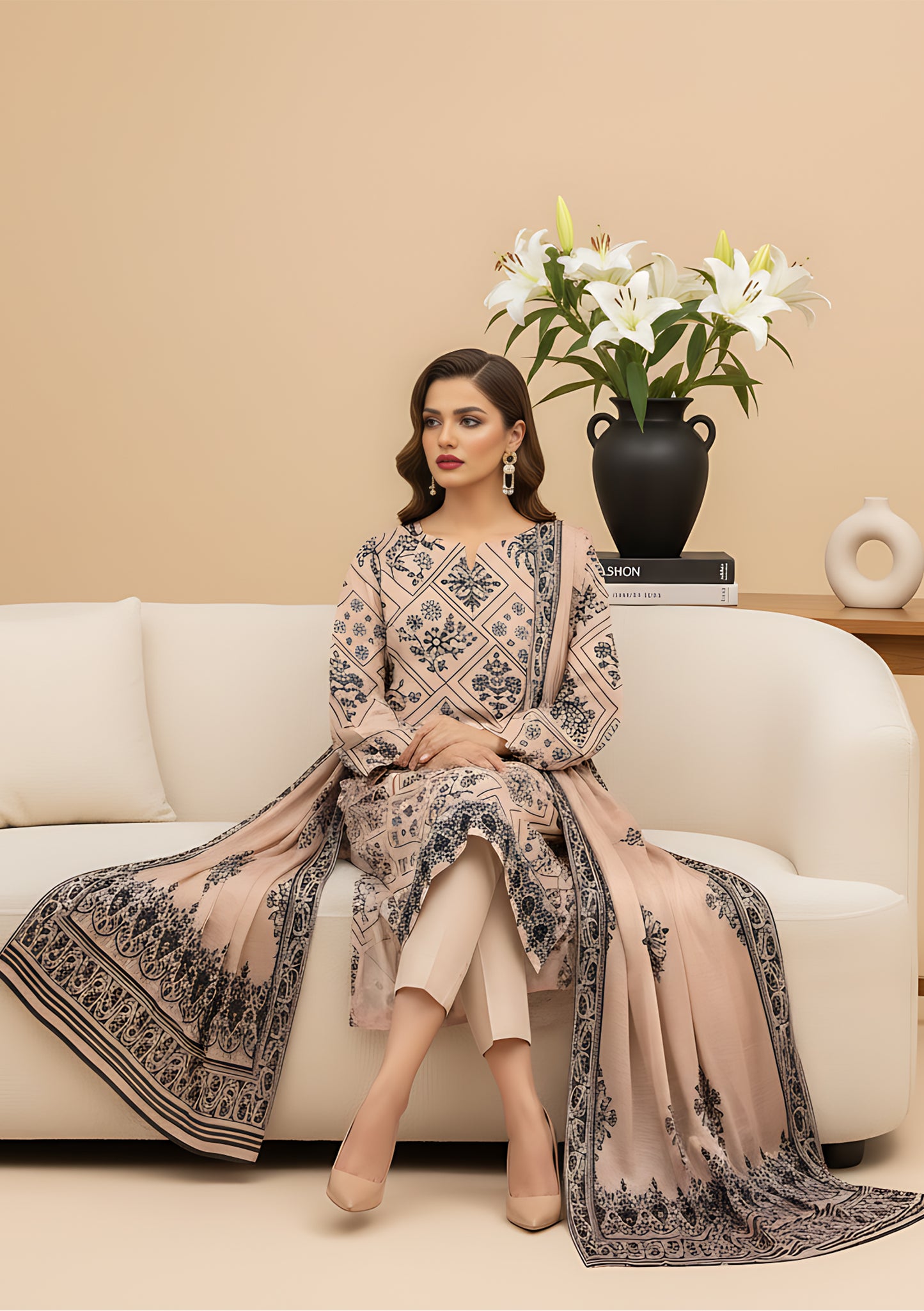 Gul Badan 3Pcs De-LA34-P30327