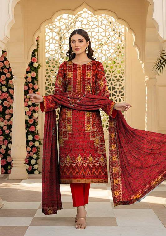 Noor Jahan 3Pcs De-LA35-P30337