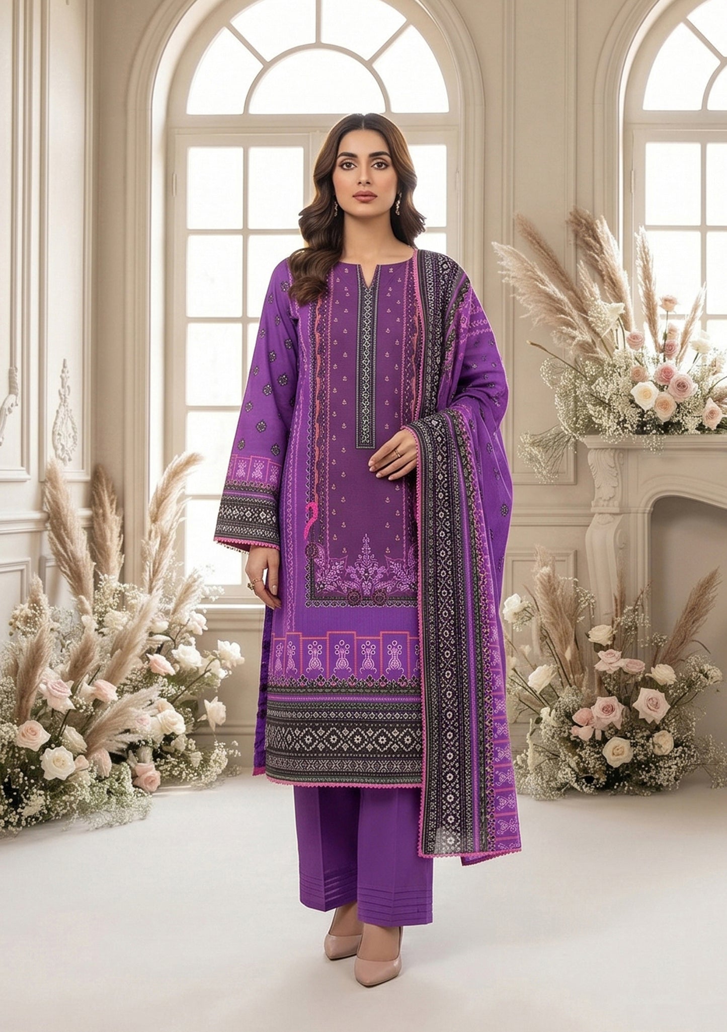 Makhmal 3Pcs DE-LA66-P30648