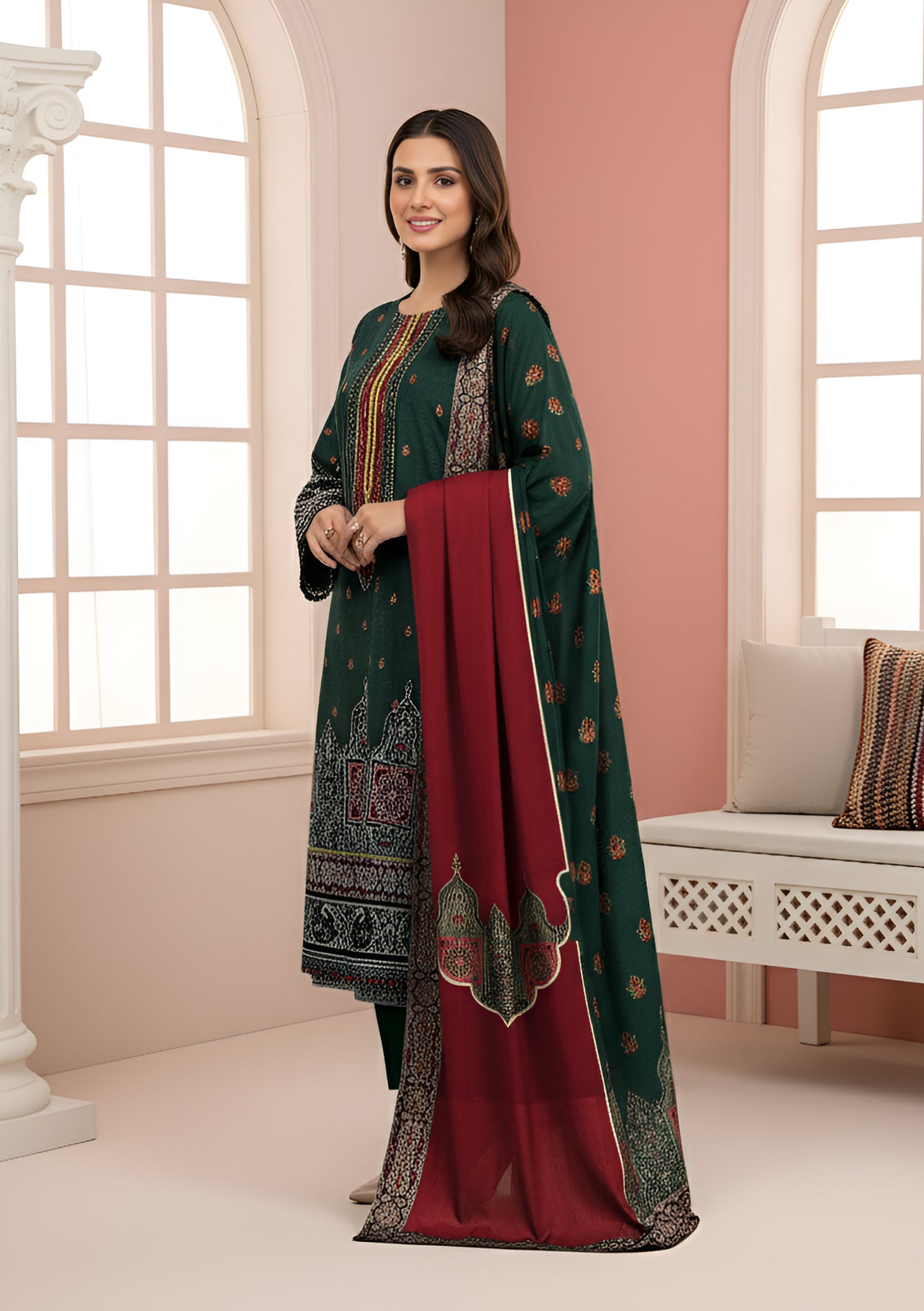 Sapna 3Pcs DE-LA45-P30438