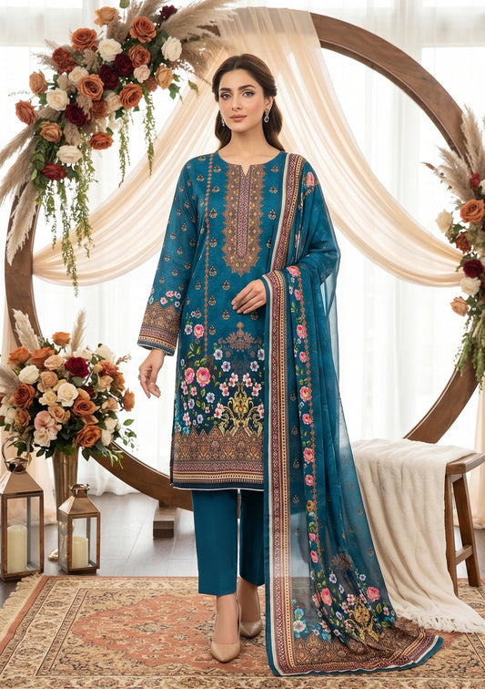 Zulaykha 3Pcs DE-LA67-P30658