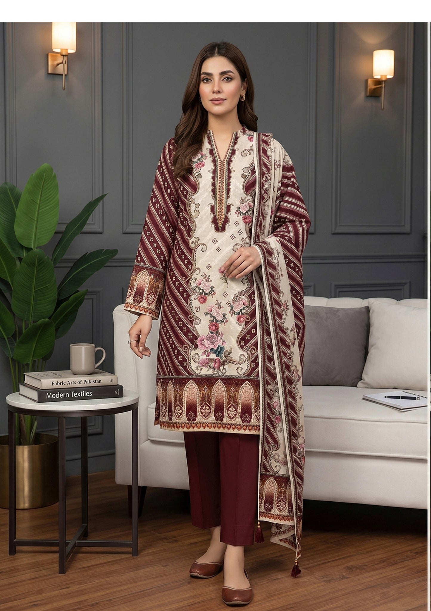 Noor 3Pcs DE-LA68-P30668