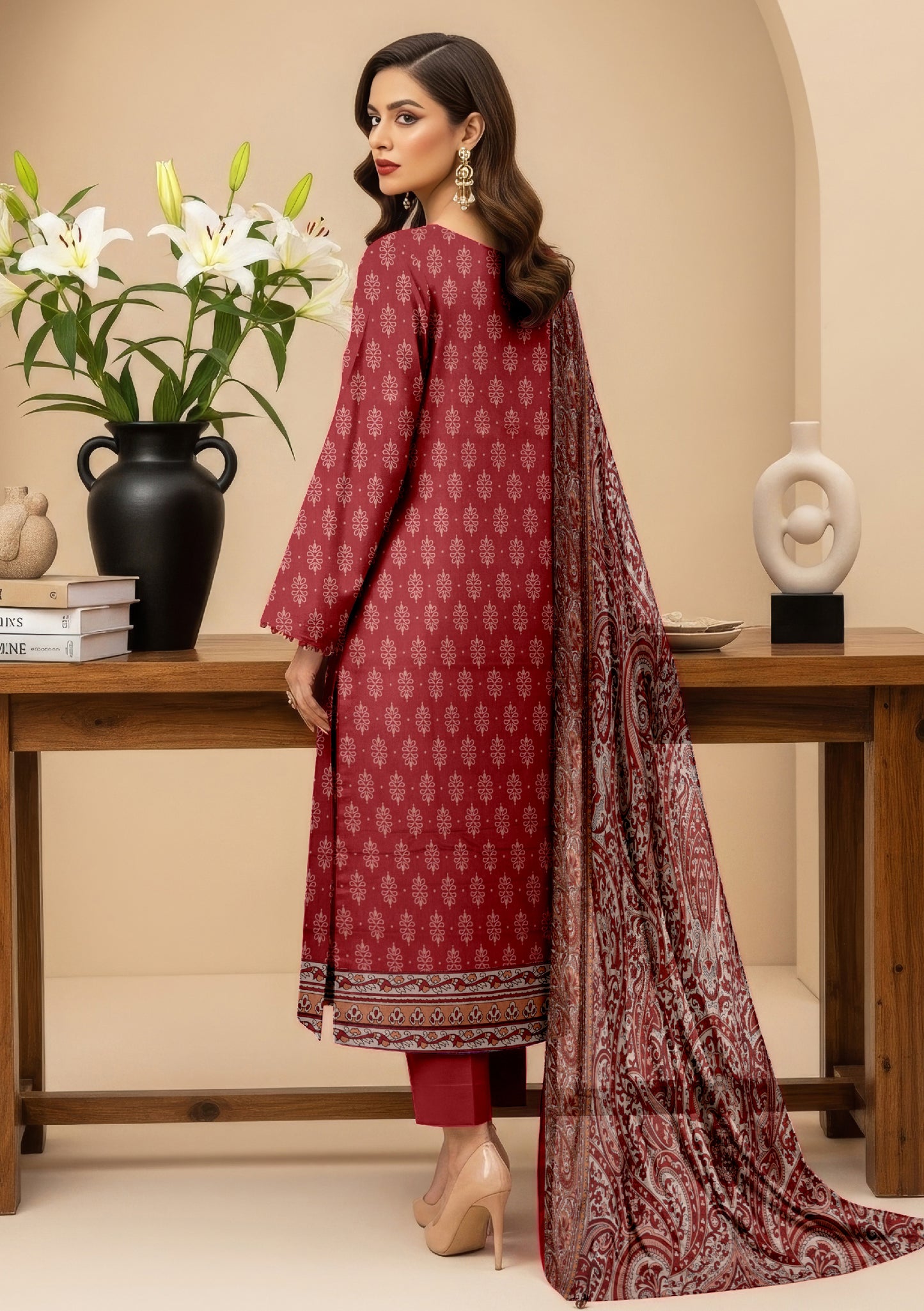 Gul Badan 3Pcs De-LA34-P30328