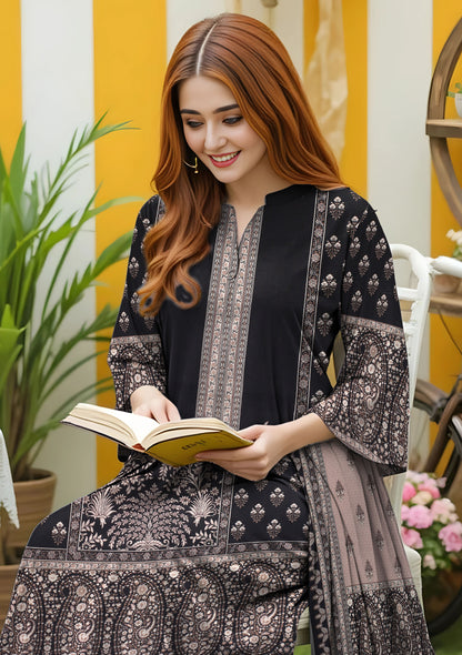 BinNoor Fab Linen Bana Dora 3pcs De-BL23-P30226
