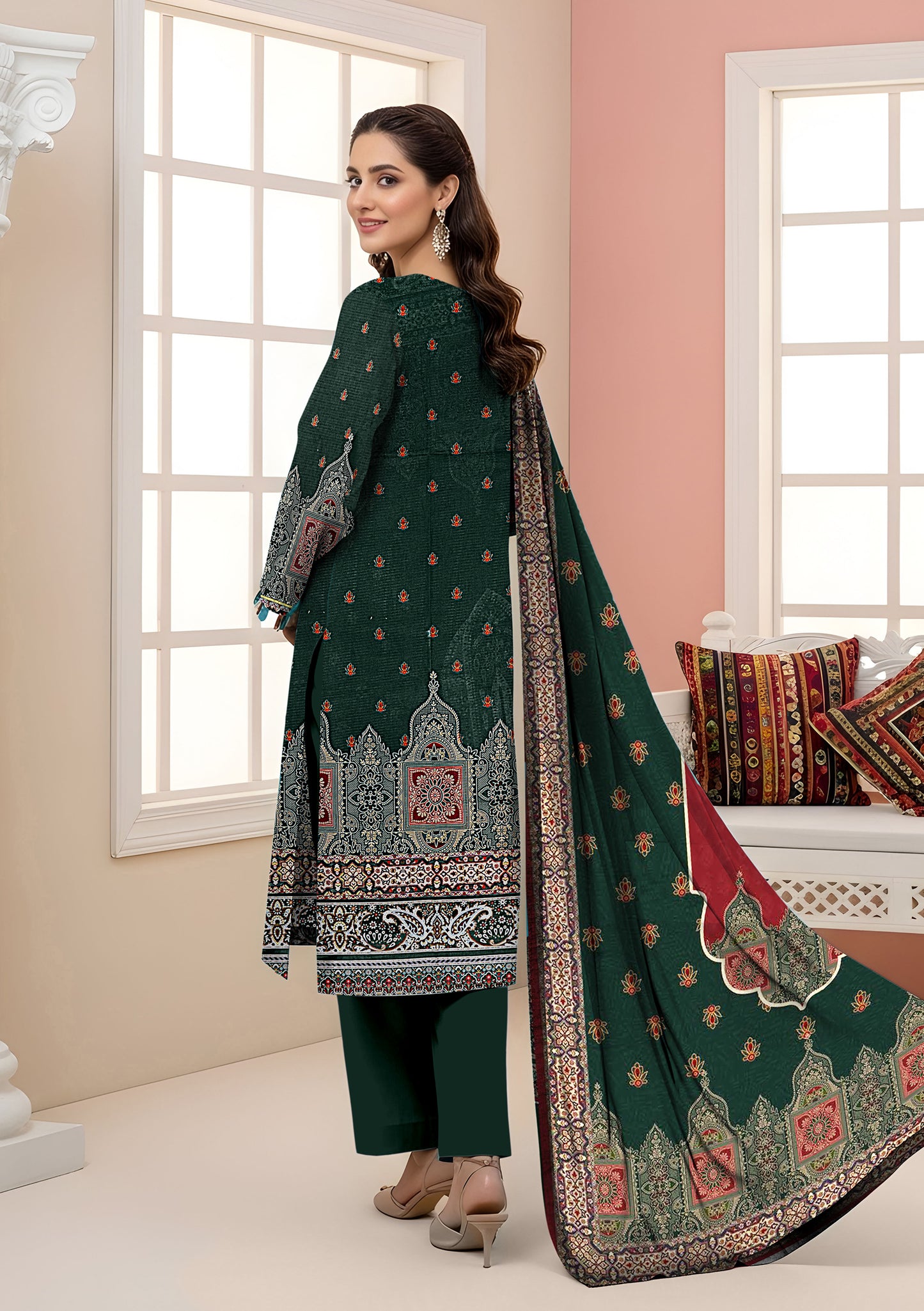 Sapna 3Pcs DE-LA45-P30438